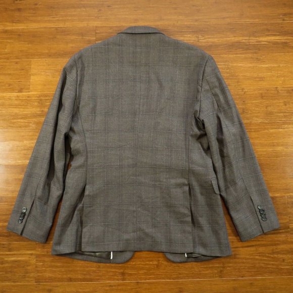 Kenneth Cole Awareness Sport Coat Approx 42R Slim Fit Gray - Picture 4 of 7